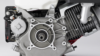 Back side of Honda engine model